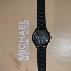 Michael Kors black womens wach